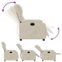 Beige microfiber fabric recliner chair by , Armchairs - Ref: Foro24-373454, Price: 233,99 €, Discount: %