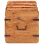 Solid acacia wood storage chest 90x40x40 cm by , Storage trunks - Ref: Foro24-289643, Price: 263,08 €, Discount: %