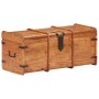 Solid acacia wood storage chest 90x40x40 cm by , Storage trunks - Ref: Foro24-289643, Price: 263,08 €, Discount: %