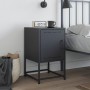 Bedside table in anthracite gray steel, 36x39x60.5 cm by , Nightstands - Ref: Foro24-846450, Price: 53,86 €, Discount: %