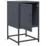 Bedside table in anthracite gray steel, 36x39x60.5 cm by , Nightstands - Ref: Foro24-846450, Price: 53,86 €, Discount: %