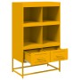 Aparador de acero laminado en frío amarillo 68,5x39x111,5 cm de , Aparadores - Ref: Foro24-846605, Precio: 128,99 €, Descuent...