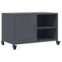 TV stand made of cold-rolled anthracite steel, measuring 68x39x43.5 cm. by , TV Furniture - Ref: Foro24-846670, Price: 72,98 ...