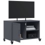 TV stand made of cold-rolled anthracite steel, measuring 68x39x43.5 cm. by , TV Furniture - Ref: Foro24-846670, Price: 72,98 ...