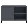 TV stand made of cold-rolled anthracite steel, measuring 68x39x43.5 cm. by , TV Furniture - Ref: Foro24-846670, Price: 72,98 ...