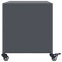 TV stand made of cold-rolled anthracite steel, measuring 68x39x43.5 cm. by , TV Furniture - Ref: Foro24-846670, Price: 72,98 ...