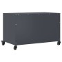 TV stand made of cold-rolled anthracite steel, measuring 68x39x43.5 cm. by , TV Furniture - Ref: Foro24-846670, Price: 72,98 ...