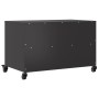 TV stand made of black cold-rolled steel, measuring 68x39x43.5 cm. by , TV Furniture - Ref: Foro24-846698, Price: 83,64 €, Di...