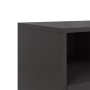 TV stand made of black cold-rolled steel, measuring 68x39x43.5 cm. by , TV Furniture - Ref: Foro24-846698, Price: 83,64 €, Di...