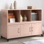 Cold-rolled steel sideboard in pink 100.5x39x72 cm by , Sideboards - Ref: Foro24-846735, Price: 119,78 €, Discount: %