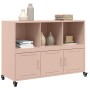 Cold-rolled steel sideboard in pink 100.5x39x72 cm by , Sideboards - Ref: Foro24-846735, Price: 119,78 €, Discount: %