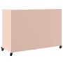 Aparador de acero laminado en frío rosa 100,5x39x72 cm de , Aparadores - Ref: Foro24-846735, Precio: 119,78 €, Descuento: %