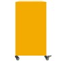 Cold-rolled steel sideboard in mustard yellow, 100.5x39x72 cm by , Sideboards - Ref: Foro24-846737, Price: 119,78 €, Discount: %