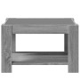 Mesa de centro y LED madera ingeniería gris Sonoma 73x53x45 cm de , Mesas de centro - Ref: Foro24-847551, Precio: 136,99 €, D...