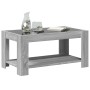 Center table and LED engineered wood in Sonoma gray 93x53x45 cm by , Coffee table - Ref: Foro24-847558, Price: 155,17 €, Disc...