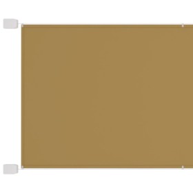 Toldo vertical beige 60x1000 cm tela oxford de vidaXL, Sombrillas - Ref: Foro24-148253, Precio: 66,99 €, Descuento: %