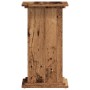 Soportes de plantas madera ingeniería envejecida 33x33x60 cm de , Soportes para macetas - Ref: Foro24-852967, Precio: 52,20 €...