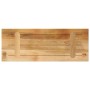 Rechteckiger Tisch aus grobem Mangoholz 90x20x3,8 cm. von , Tischplatten - Ref: Foro24-371360, Preis: 34,93 €, Rabatt: %