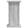 Soporte para planta madera ingeniería gris Sonoma 33x33x60 cm de , Soportes para macetas - Ref: Foro24-852965, Precio: 53,51 ...