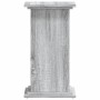 Plant stand in gray Sonoma engineered wood 33x33x60 cm by , Pot stands - Ref: Foro24-852965, Price: 53,51 €, Discount: %