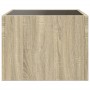 Bedside table with Infinity LED Sonoma oak 40x40x30 cm by , Nightstands - Ref: Foro24-3284072, Price: 69,48 €, Discount: %