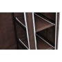 Brown fabric wardrobes 2 units by vidaXL, Wardrobes - Ref: Foro24-60722, Price: 81,99 €, Discount: %