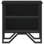 2 black engineered wood bedside tables 40x30x40 cm by , Nightstands - Ref: Foro24-848495, Price: 58,08 €, Discount: %