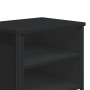 2 black engineered wood bedside tables 40x30x40 cm by , Nightstands - Ref: Foro24-848495, Price: 58,08 €, Discount: %