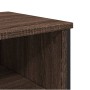 Engineered wood brown oak console table 100x35x74.5 cm by , Side tables - Ref: Foro24-848533, Price: 62,81 €, Discount: %