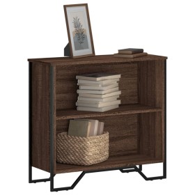 Engineered wood brown oak bookshelf 80x31x74.5 cm by , Bookcases and shelves - Ref: Foro24-848623, Price: 58,99 €, Discount: %