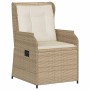 Set muebles de jardín 5 pzas con cojines ratán sintético beige de , Conjuntos de jardín - Ref: Foro24-3262745, Precio: 694,29...