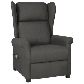 Sillón de masaje de tela gris oscuro de , Sillones de masaje eléctricos - Ref: Foro24-348517, Precio: 221,99 €, Descuento: %