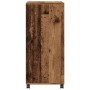 Armario con ruedas madera de ingeniería envejecida 55x40x91 cm de , Aparadores - Ref: Foro24-853189, Precio: 67,31 €, Descuen...