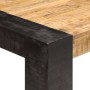 Mesa de comedor de madera maciza de mango 180x90x76 cm de , Mesas de cocina y de comedor - Ref: Foro24-3060201, Precio: 384,9...