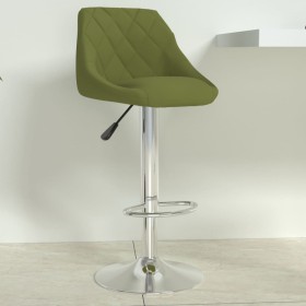 Light green velvet kitchen stool by , Kitchen stools - Ref: Foro24-335296, Price: 74,99 €, Discount: %