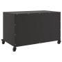 TV stand made of black cold-rolled steel, measuring 68x39x43.5 cm. by , TV Furniture - Ref: Foro24-846638, Price: 69,41 €, Di...