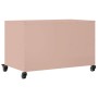 Mueble para TV acero laminado en frío rosa 68x39x43,5 cm de , Muebles TV - Ref: Foro24-846699, Precio: 88,05 €, Descuento: %