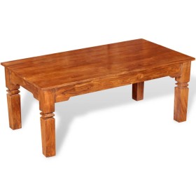 Mesa de centro de madera maciza 110x60x45 cm de , Mesas de centro - Ref: Foro24-244047, Precio: 190,99 €, Descuento: %