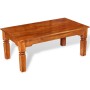 Mesa de centro de madera maciza 110x60x45 cm de , Mesas de centro - Ref: Foro24-244047, Precio: 156,56 €, Descuento: %