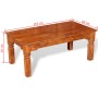 Mesa de centro de madera maciza 110x60x45 cm de , Mesas de centro - Ref: Foro24-244047, Precio: 156,56 €, Descuento: %