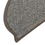 Alfombras de peldaños de escalera 15 uds gris 65x21x4 cm de , Alfombrillas para escalones - Ref: Foro24-149854, Precio: 61,72...