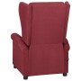 Sillón de masaje de tela rojo tinto de , Sillones de masaje eléctricos - Ref: Foro24-348519, Precio: 220,98 €, Descuento: %