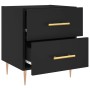 Mesitas de noche 2 uds madera ingeniería negro 40x35x47,5 cm de , Mesitas de noche - Ref: Foro24-827279, Precio: 100,76 €, De...