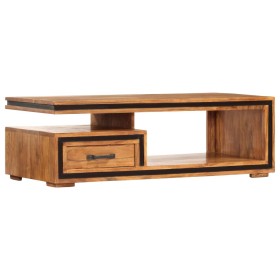 Solid acacia wood coffee table 100x45x33 cm by , Coffee table - Ref: Foro24-247493, Price: 303,43 €, Discount: %