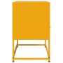 Steel TV stand in mustard yellow, 68x39x60.5 cm by , TV Furniture - Ref: Foro24-846551, Price: 90,04 €, Discount: %