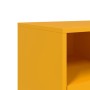 Steel TV stand in mustard yellow, 68x39x60.5 cm by , TV Furniture - Ref: Foro24-846551, Price: 90,04 €, Discount: %