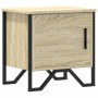 Bedside table made of plywood in oak color, measuring 40x30x40 cm. by , Nightstands - Ref: Foro24-848516, Price: 39,23 €, Dis...