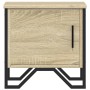 Bedside table made of plywood in oak color, measuring 40x30x40 cm. by , Nightstands - Ref: Foro24-848516, Price: 39,23 €, Dis...