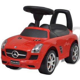 Coche de niños accionado con el pie rojo de vidaXL, Vehículos a pedales o para empujar - Ref: Foro24-80088, Precio: 60,99 €, ...