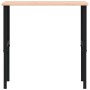 Rectangular solid wood workbench 100x60x(71.5-98) cm by , Work tables - Ref: Foro24-3309682, Price: 124,56 €, Discount: %